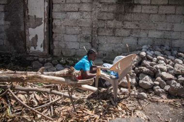 Viele Menschen in Haiti haben durch den Hurrikan alles verloren.