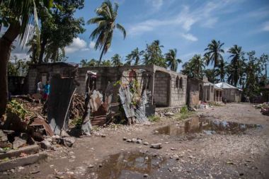 Hurrikan Matthew hat in Haiti weitreichende Zerstörungen hinterlassen.