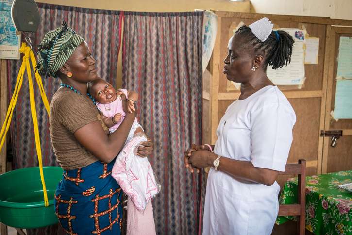 The midwifery school in Sierra Leone is currently in its fifth year of classes.