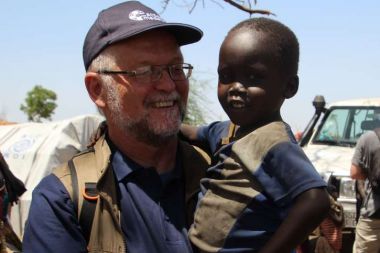 Stefan Marx hilft den Menschen im Südsudan.