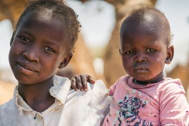 Flüchtlingskinder im Südsudan