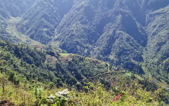The Himalayas in Nepal.
